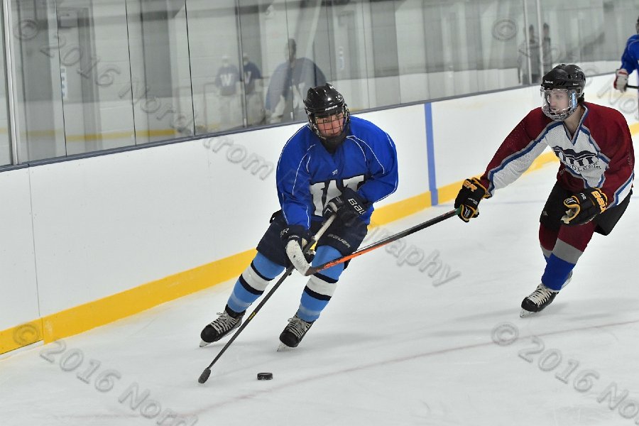 Wheaton College Men\'s Ice Hockey vs Middlesex Community College. - Photo By: KEITH NORDSTROM